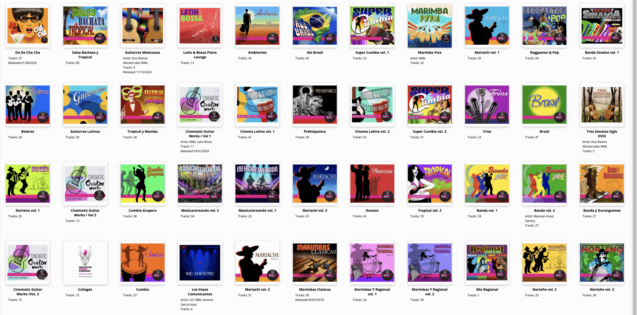 Mexican Music Library